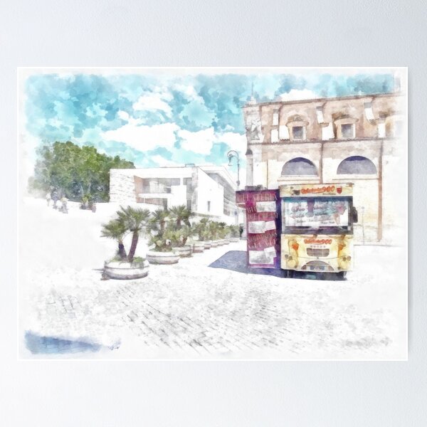 Item preview, Rome: Augusto Imperatore square designed and sold by Giuseppe Cocco.