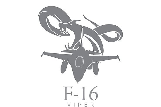 F 16 Viper Logo