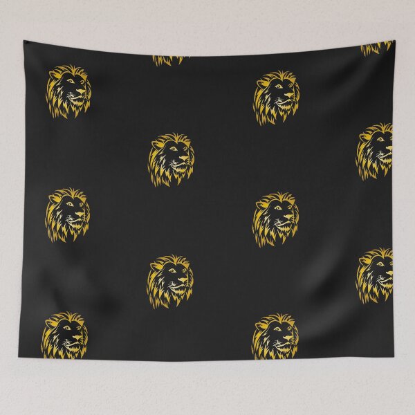 Item preview, Lion lion head silhouette lion's mane lion designed and sold by dm4design.