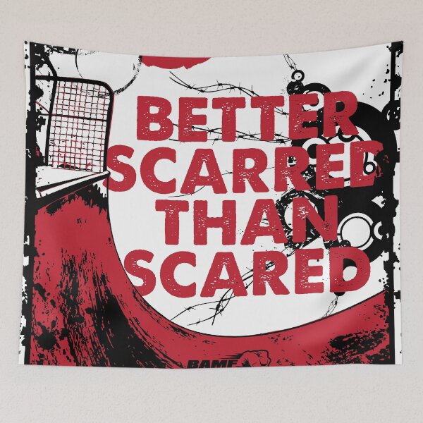 Item preview, Better scarred than scared. designed and sold by Hercules Smith.