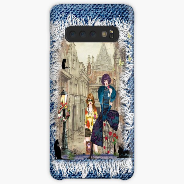 High fashion in front of Anton Pieck's painting. Samsung Galaxy Snap Case