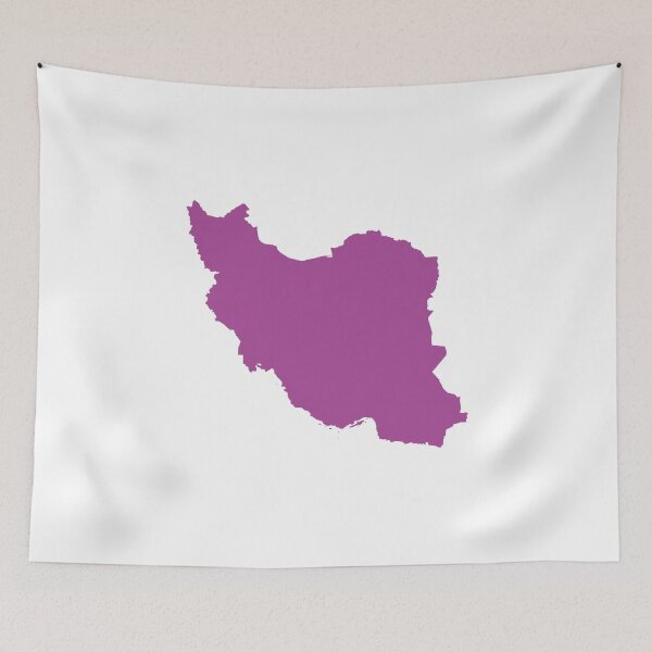 Item preview, Iran Love in Berry designed and sold by Maren Misner.