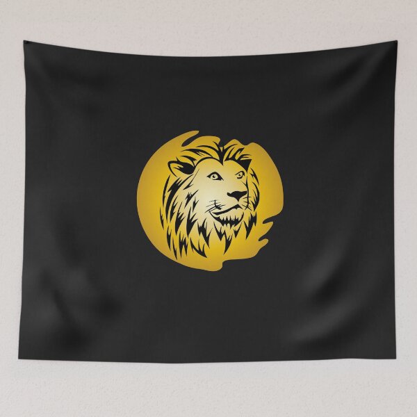 Item preview, Lion lion head silhouette lion's mane lion designed and sold by dm4design.