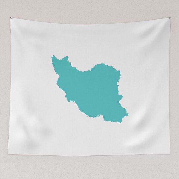 Item preview, Iran Love in Teal designed and sold by Maren Misner.