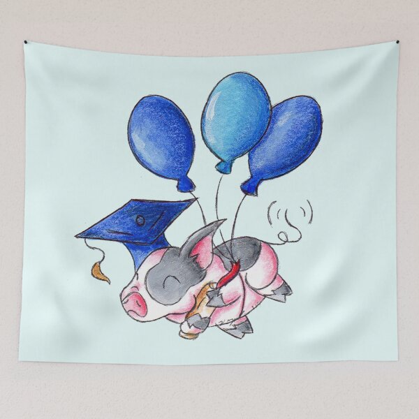 Item preview, Graduation Party Piggy designed and sold by KOKeefeArt.