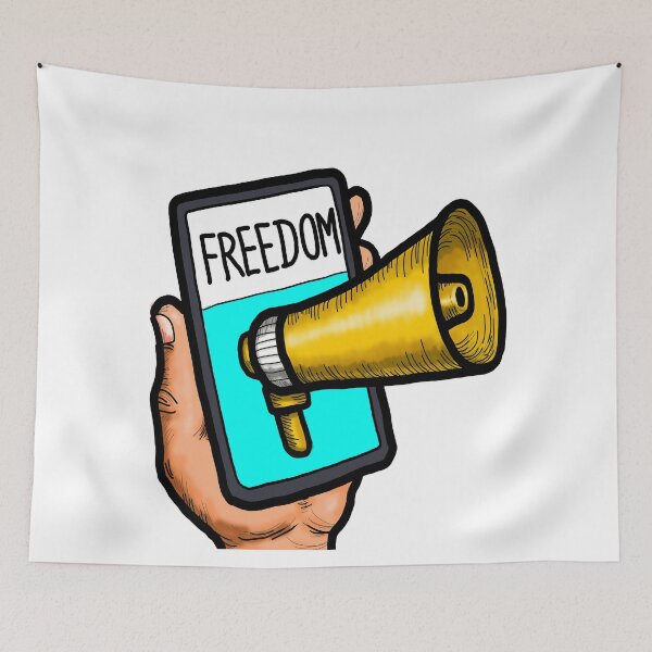 Item preview, Freedom of Speech Internet designed and sold by Nalidsa Sukprasert.