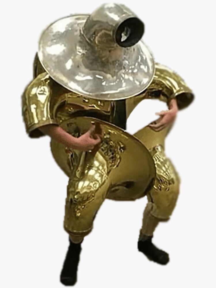 "Tuba Armor" Sticker for Sale by Marittiell Redbubble