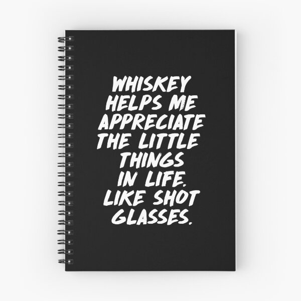 Item preview, Whiskey Helps Me Appreciate Little Things Shot Glasses designed and sold by hkinson.