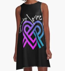 Never ending love A-Linien Kleid
