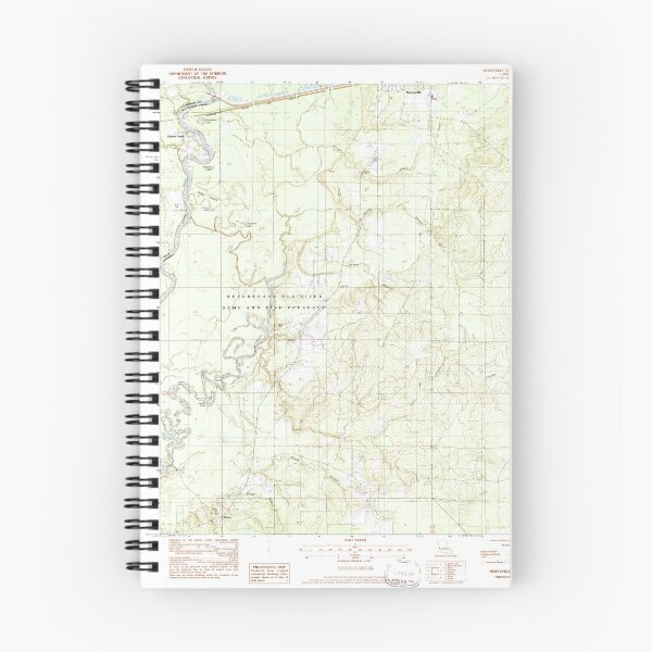 Item preview, USGS TOPO Map Louisiana LA Merryville South 332752 1982 24000 designed and sold by WetdryvacRB01.