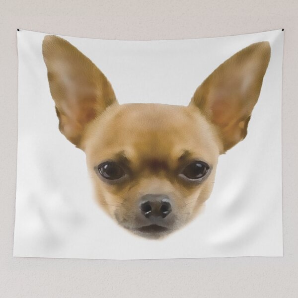 Item preview, Chihuahua Face designed and sold by holesinyourlung.