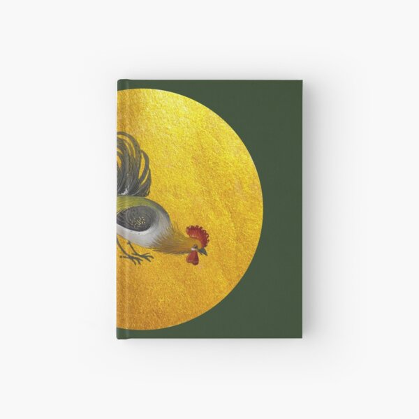 Rooster and sun Hardcover Journal