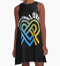 Never ending love A-Linien Kleid