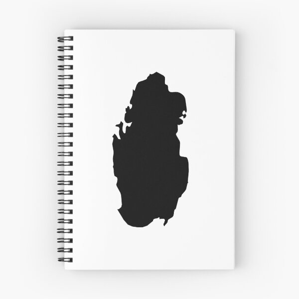 Item preview, Qatar Love in Black designed and sold by Maren Misner.