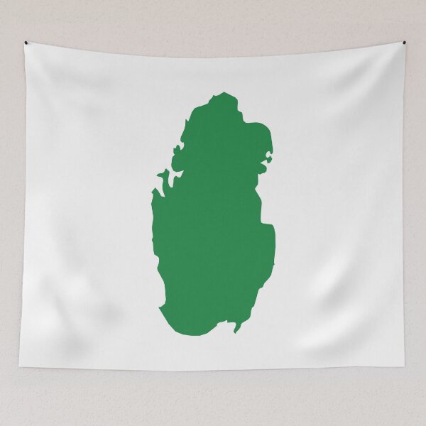 Item preview, Qatar Love in Green designed and sold by Maren Misner.