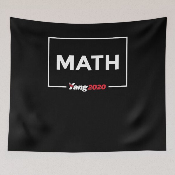 Item preview, Yang 2020 Math Poster designed and sold by hadicazvysavaca.