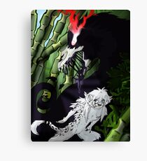 2019 Koru and Koura Poster Canvas Print