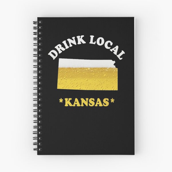 Item preview, KANSAS Beer Map T-Shirt Drink Local Brewmaster Gift designed and sold by theshirtinator.