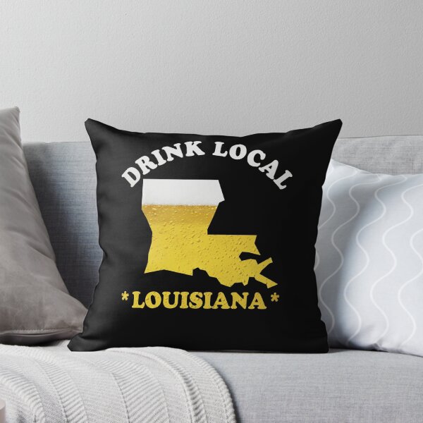 Item preview, LOUISIANA Beer Map T-Shirt Drink Local Brewmaster Gift designed and sold by theshirtinator.