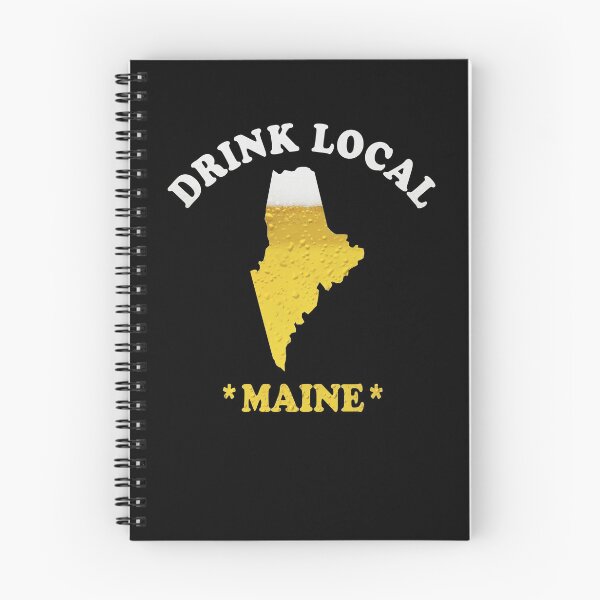 Item preview, MAINE Beer Map T-Shirt Drink Local Brewmaster Gift designed and sold by theshirtinator.