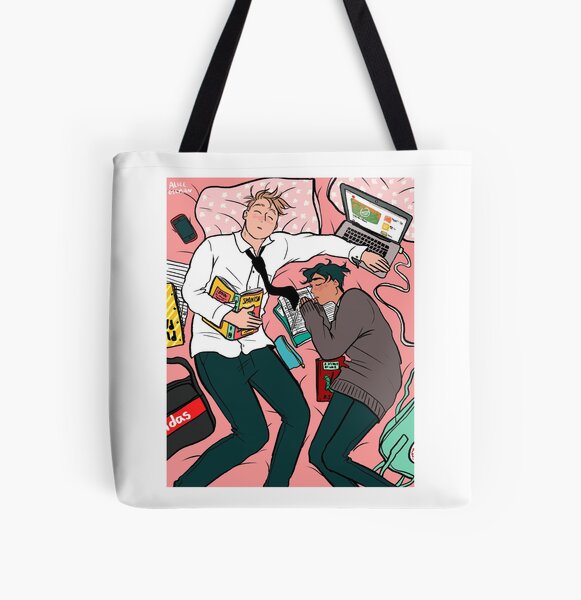 Heartstopper Aesthetic Canvas Tote Bag - Brook Prime