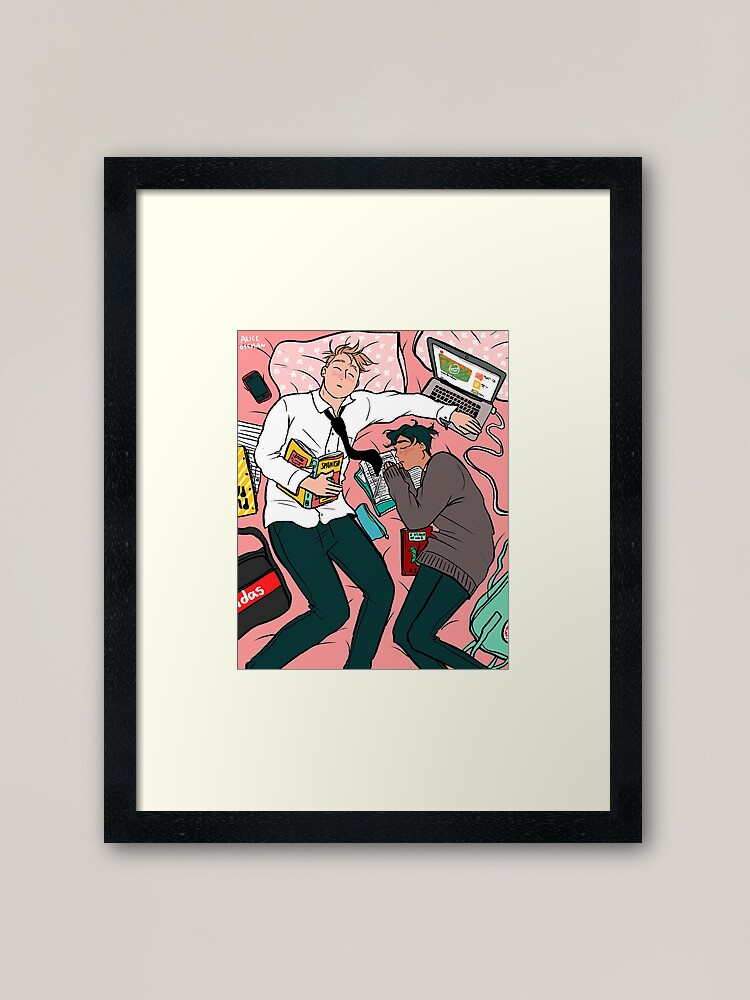 Alternate view of Naptime Framed Art Print
