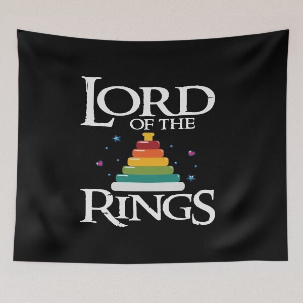 Item preview, Baby Lord Rings Mum Dad Kids Fantasy Parents Gift designed and sold by Pubi.