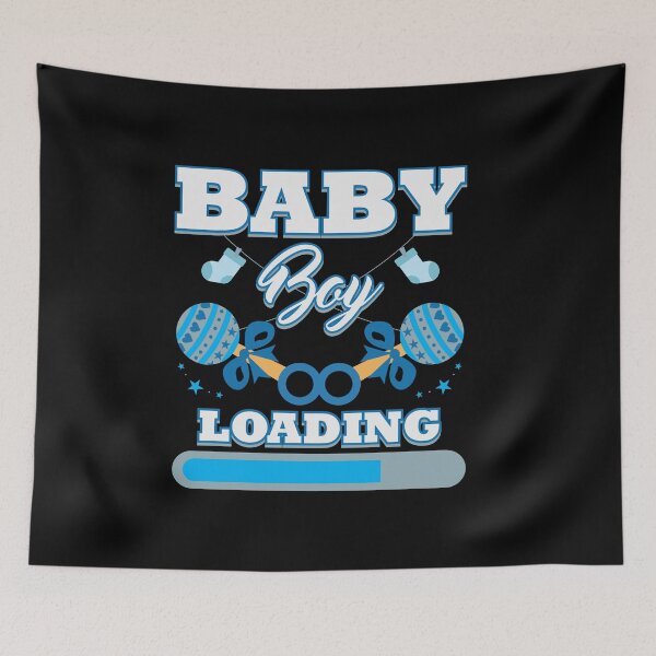 Item preview, Baby Is Loading Boy Pregnancy Announcement Gift designed and sold by Pubi.