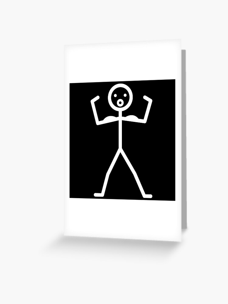 Biceps Stickman on Make a GIF