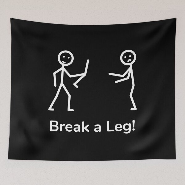 Item preview, Stick figure gift friends leg broken designed and sold by Franja2.