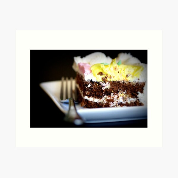 The Last Piece of Cake Art Print