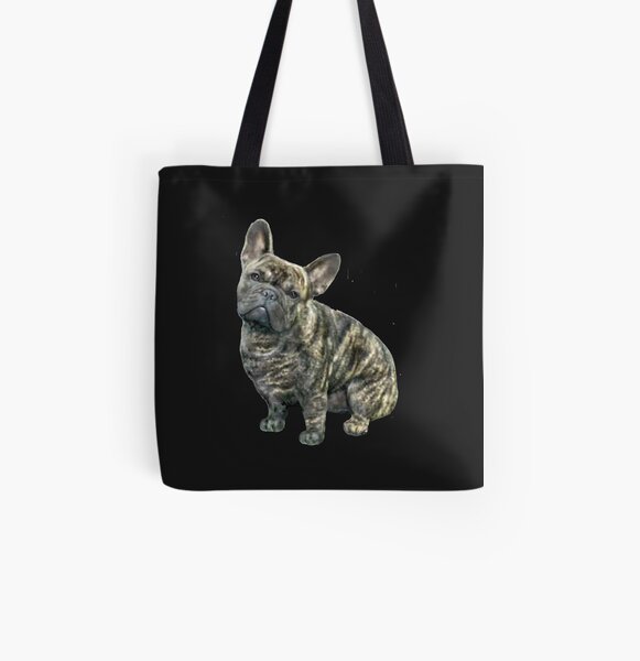 French Bulldog - brindle All Over Print Tote Bag