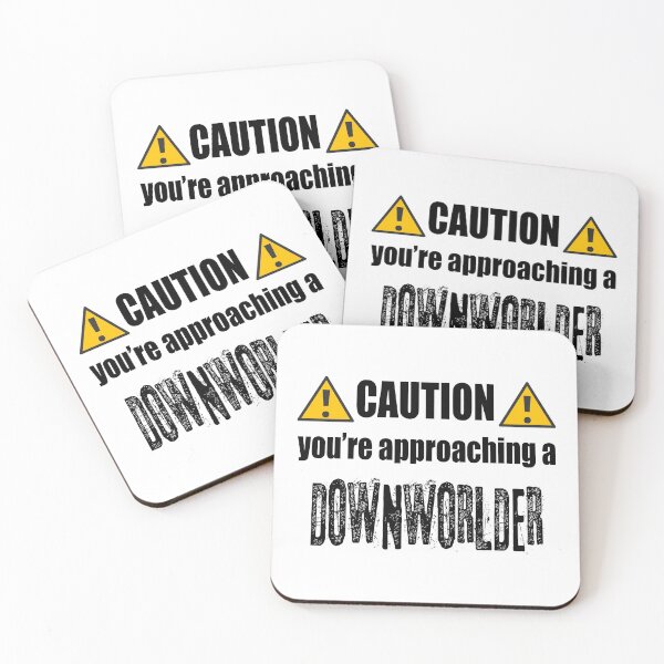 Item preview, Caution you're approaching a Downworlder designed and sold by AlexVR.