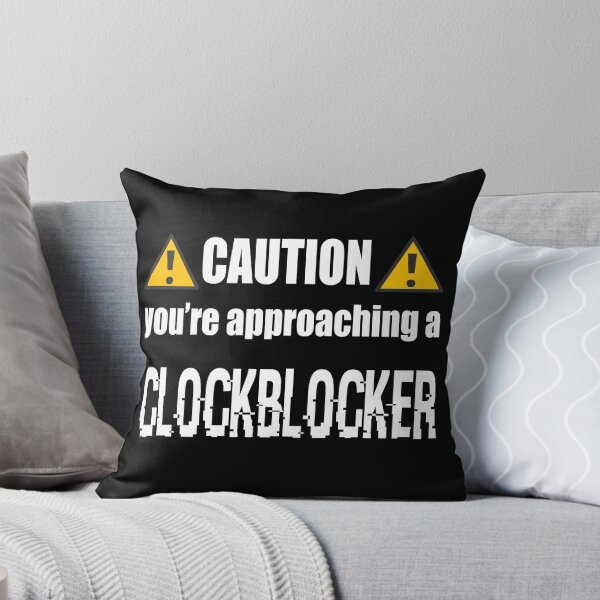 Item preview, Caution you're approaching a clockblocker (Black) designed and sold by AlexVR.