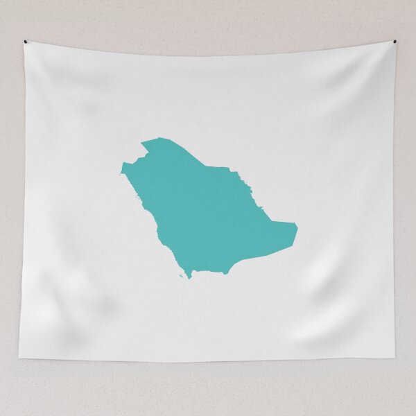 Item preview, Saudi Arabia Love in Teal designed and sold by Maren Misner.