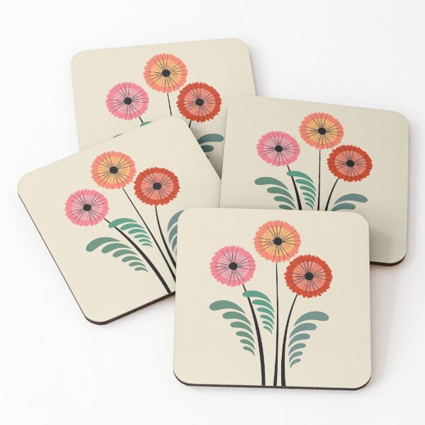 Item preview, Retro flowers designed and sold by BattaAnastasia.