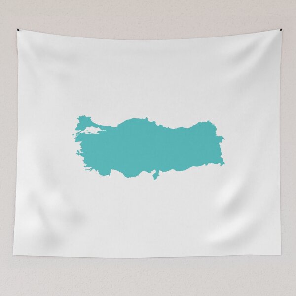 Item preview, Turkey Love in Teal designed and sold by Maren Misner.