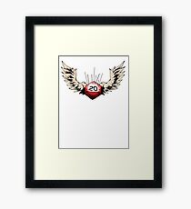 Critical Tat Framed Print
