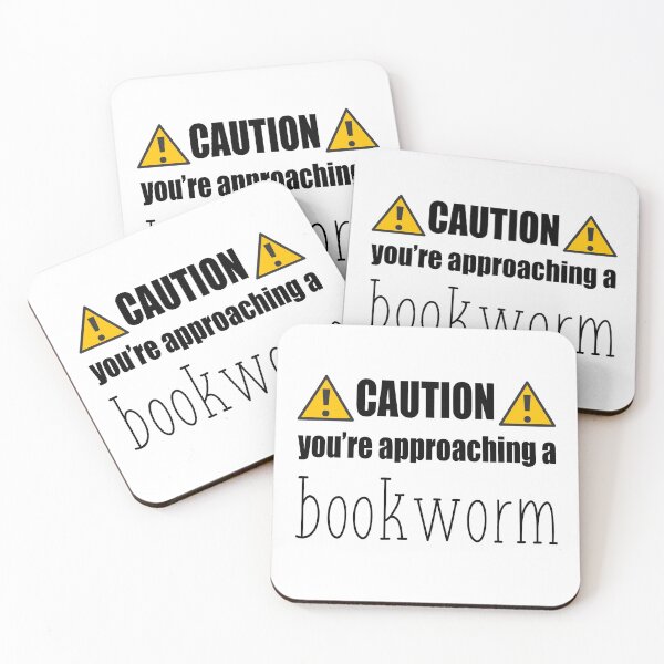 Item preview, Caution you're approaching a bookworm designed and sold by AlexVR.