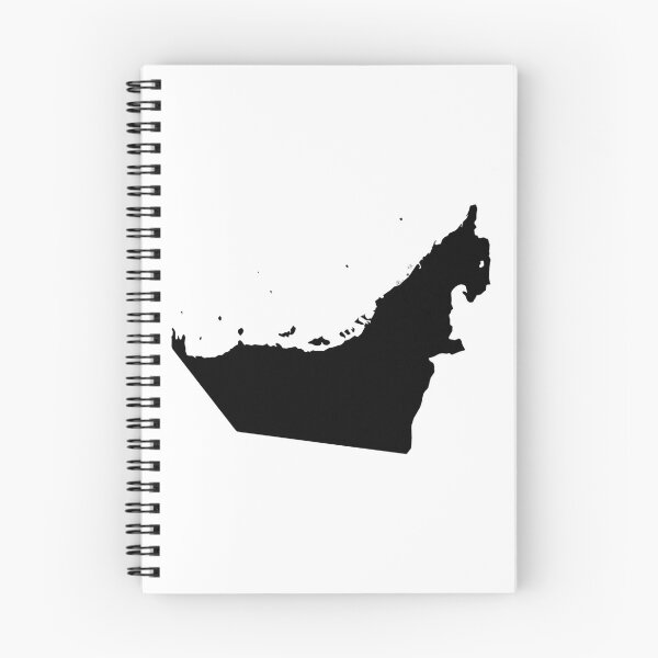 Item preview, United Arab Emirates Love in Black designed and sold by Maren Misner.