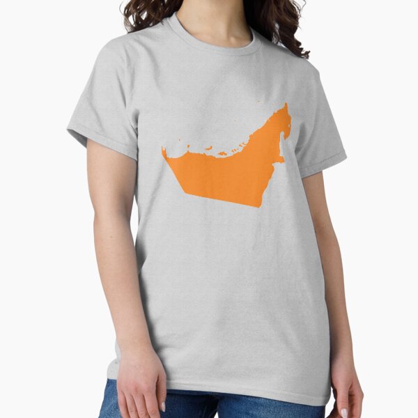 Item preview, United Arab Emirates Love in Orange designed and sold by Maren Misner.