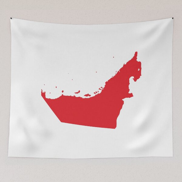 Item preview, United Arab Emirates Love in Red designed and sold by Maren Misner.