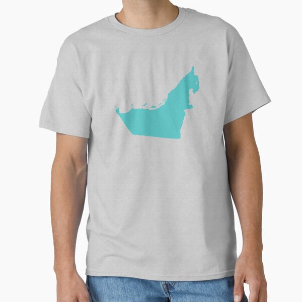 Item preview, United Arab Emirates Love in Teal designed and sold by Maren Misner.