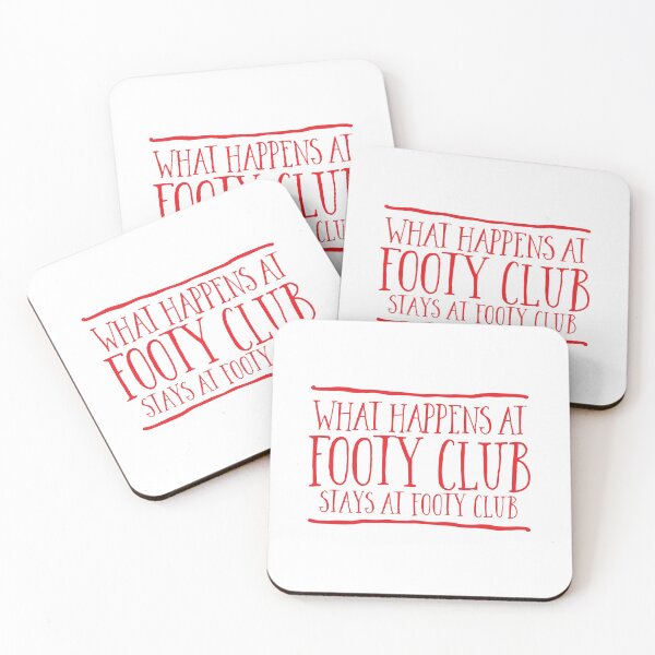 Item preview, What happens at FOOTY CLUB stays at FOOTY CLUB designed and sold by jazzydevil.