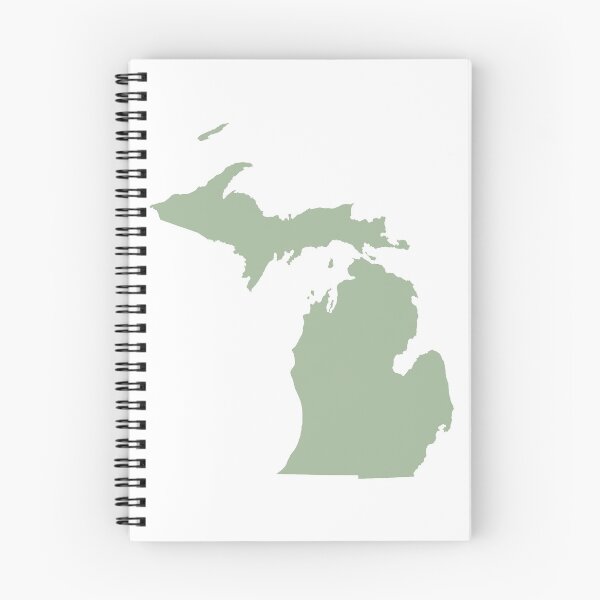 Item preview, Michigan Love in Sage designed and sold by Maren Misner.
