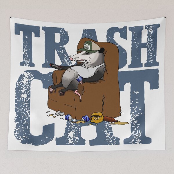Item preview, Trash Cat designed and sold by scribblewit.