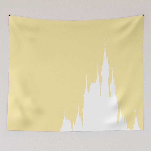 Item preview, Magic Castle Silhouette Sunflower Yellow #Pastel designed and sold by FandomTrading.