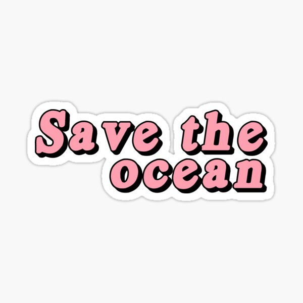 Item preview, Save the ocean designed and sold by ColdestEver.