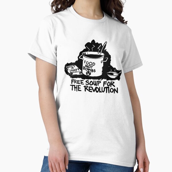 Item preview, Food not Bombs - Anarchist designed and sold by pizzacontigo.