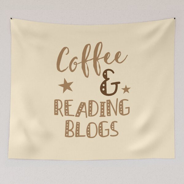 Item preview, Coffee and Reading blogs designed and sold by jazzydevil.